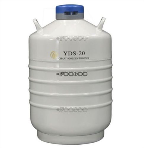 TANK NITROGEN L DEWAR LIQUID 20 CRYOGENIC YDS-20 LN2 CONTAINER