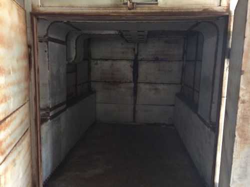 Heat treat powder coat furnace 6&#039;x6.5&#039;x9&#039; batch oven nat gas for sale