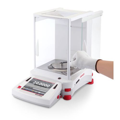 OHAUS EX324 EXPLORER ANALYTICAL BALANCE 320g 0.0001g 0.1mg MAKE OFFER W/WARRANTY