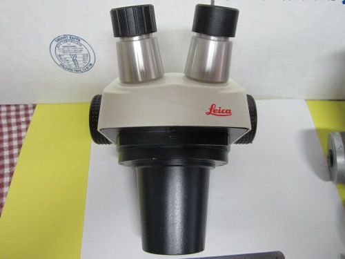 LEICA STEREO ZOOM 6 HEAD MICROSCOPE WITHOUT EXTERNAL OPTICS AS IS BIN#H1