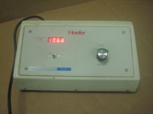 HOEFER TRANSPHOR POWER LID ELECTROPHORESIS POWER SUPPLY TE 50X LOT