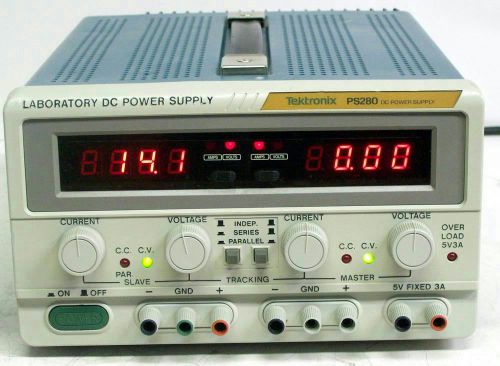 TEKTRONIX PS280 30V 3A LABORATORY POWER SUPPLY