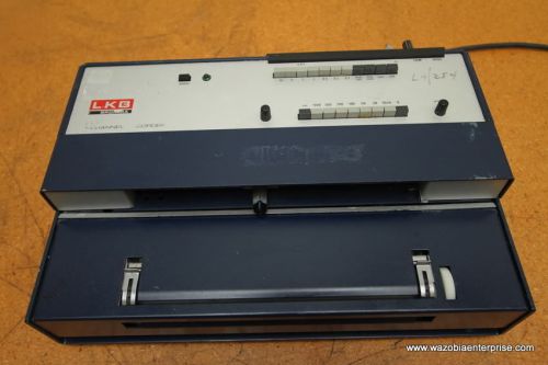 LKB BROMMA 2210  CHANNEL CHART RECORDER