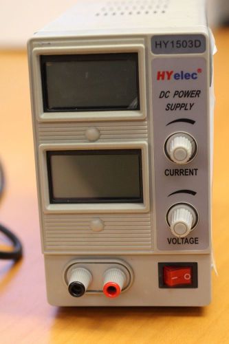 HY1503D DC Power supply ( LCD display; 0-15V;0-3A )