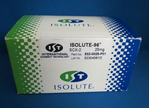 Biotage isolute-96  spe plate scx2 25mg / 2ml # 532-0025-p01 for sale