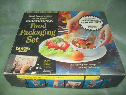 Vintage kapak corporation model #9062 scotchpak pouch electric sealer qty 2 wbox for sale