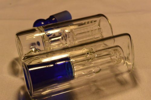 18mm Blue DoubleChamber Ashcatcher 7 arm Shower Head Percolator Ash Catcher