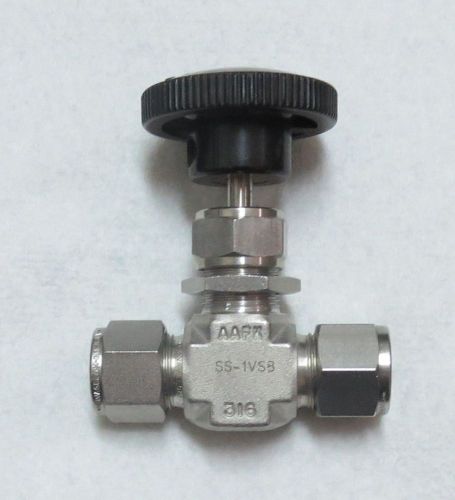 Whitey Swagelok 1/2&#034; Tube Stainless Steel Needle Valve SS-1VS8