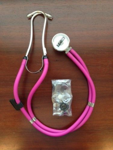 LABTRON Sprague Rappaport Stethoscope NEON PINK #602N-P New in Box Graham-Field