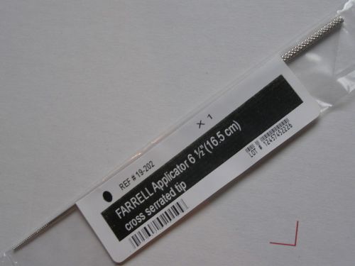 Farrell applicator 6 1/2&#034; cross serrated tip ent surgical veterinary instruments for sale