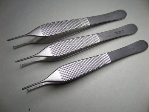 Lot of 3 Delicate Tissue Forceps Medicon 06.21.13