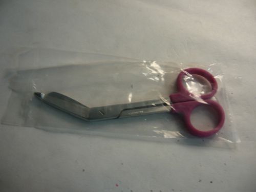 1 PCS-------LISTER BANDING SCISSOR PLASTIC HANDLES/PINK HANDLE &#034;5 1/2&#034;