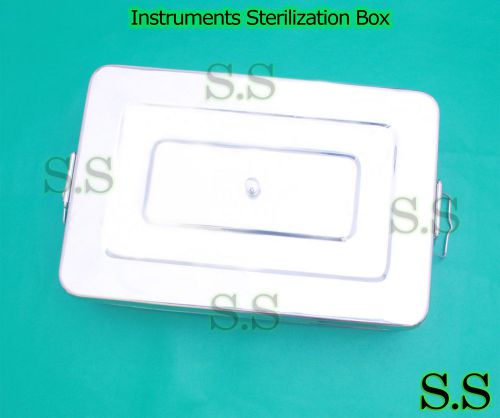 Instruments sterilization box 6&#034;x12&#034; surgical dental sterilizing instruments for sale