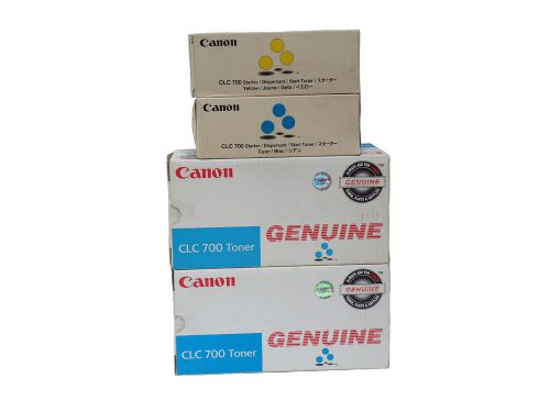 Canon Toner CLC 700 / 800 / 900 Cartridge Set Cyan &amp; Yellow- Clearance Price