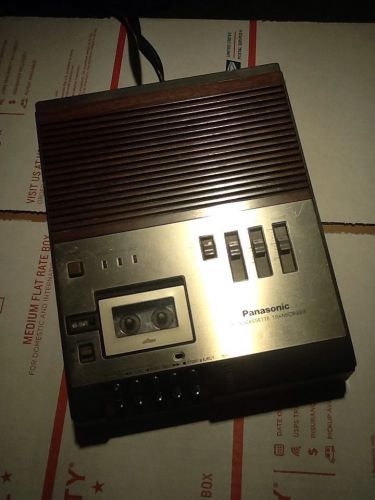 PANASONIC MICROCASSETTE TRANSCRIBER RR-900 player recorder sp lp variable speed