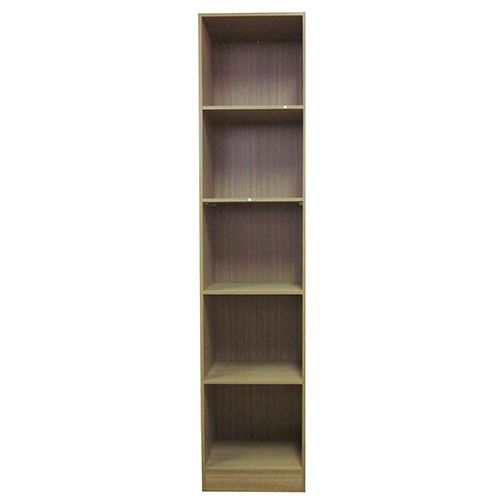 Libreria a giorno 5 piani finitura in rovere 40x28x180 cm for sale