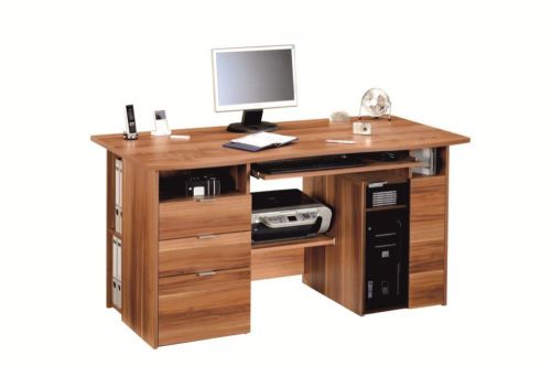 Jahnke computer desk 460. cherry-wood finish. computer workstation. only 1 left! for sale