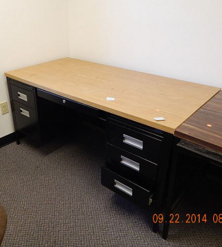 DESKS AND FILE CABINETS