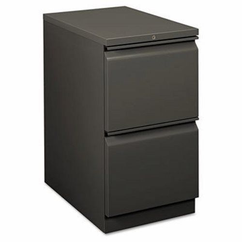 Hon Mobile File Pedestal, Full Radius Pull, 22-7/8d, Charcoal (HON18823RS)