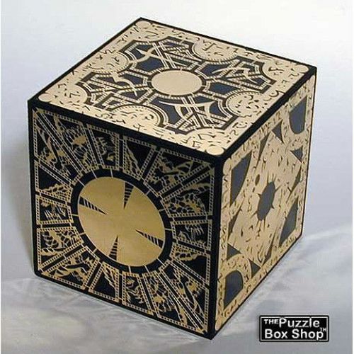 HELLRAISER PUZZLE BOX SOLID WOOD LAMENT CUBE HORROR FREE US PRIORITY SHIPPING