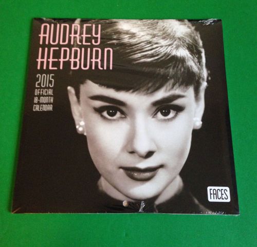 2015 AUDREY HEPBURN Mini Wall 7x7 Calendar 15.00 At The Citywalk Hollywood