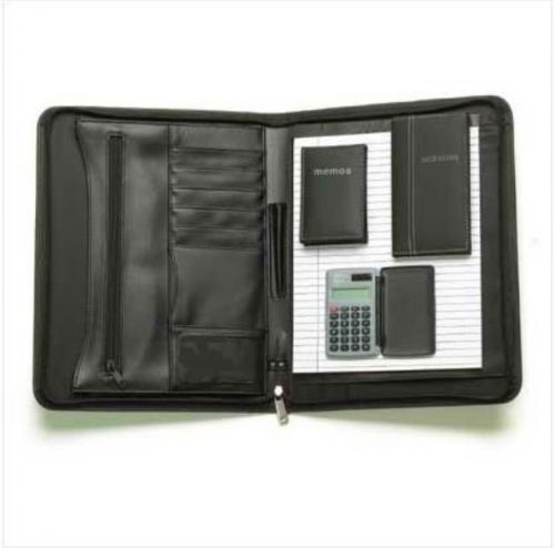 Portfolio planner organizer folder calculator note pad stationary office gift for sale