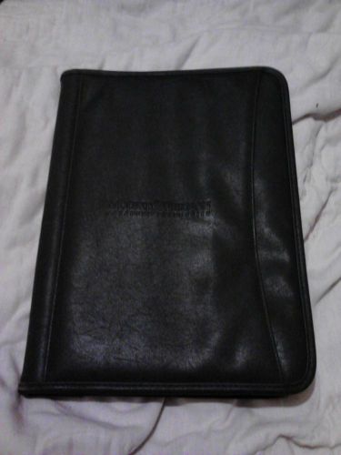 Simulated Leather BINDER PORTFOLIO PADFOLIO ORGANIZER Mount Vernon University