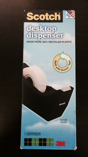 3M - 66104 -SCOTCH TAPE DESKTOP DISPENSER-C-38-1 EACH - BLACK