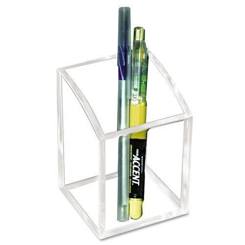 Kantek Acrylic Pen Cup - 1 Each - Clear (AD20)