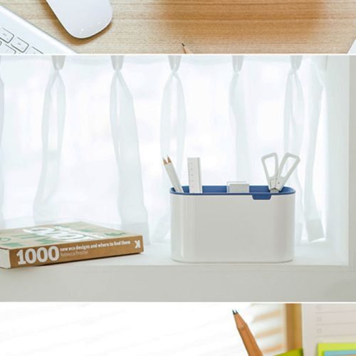 Icon Pencil Vase My Room SYSMAX Pencil Case Multipurpose Blue