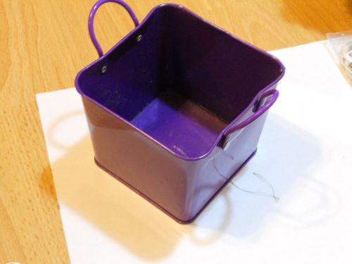 4&#034; X 4&#034; X 3.5&#034; Purple Pencil Holder Square