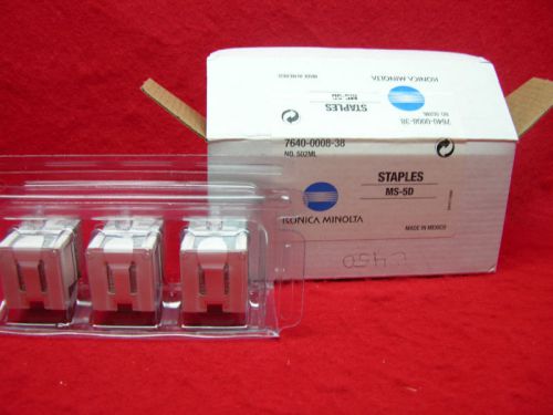 Konica Minolta STAPLES MS 5D  3 COUNT