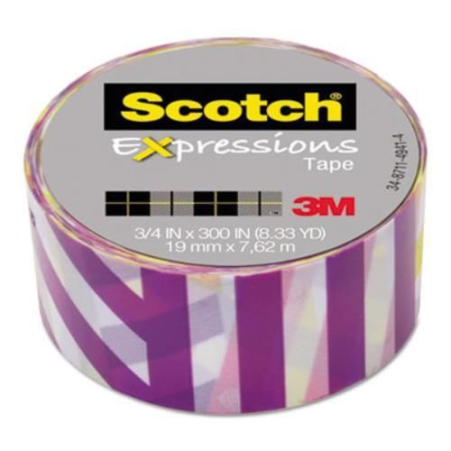 3m c214p5 expressions magic tape, 3/4&#034; x 300&#034;, preppy for sale