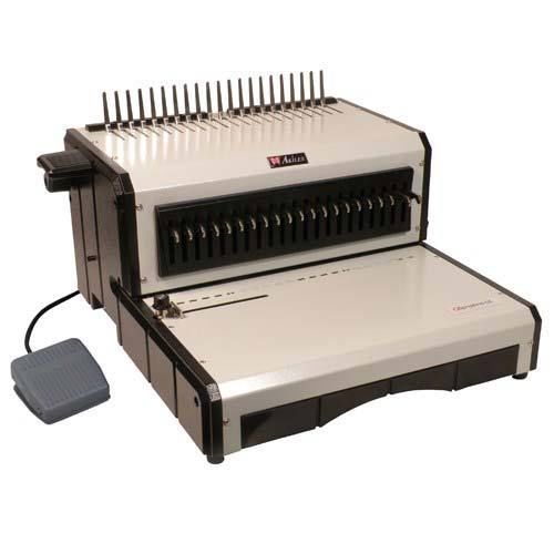 Akiles AlphaBind-CE Electric Comb Binding Machine 1yr Warranty Free Shipping