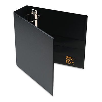 Heavy-Duty Binder with One Touch EZD Rings, 3&#034; Capacity, Black