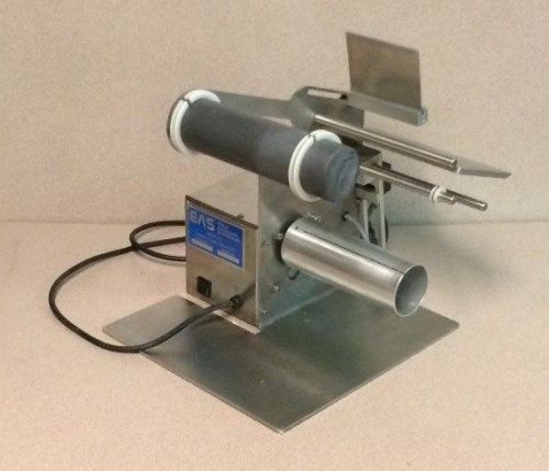Label rewinder eas model l5009-006, stainless steel/ aluminum, made in usa.120v for sale