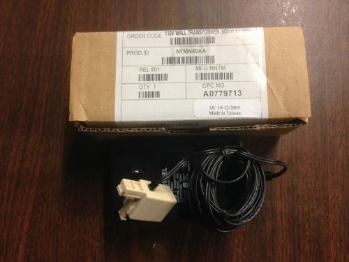 Nortel Norstar 110V Wall Transformer M3900 Series NTMN80AA phone system