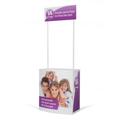 Messetheke (inkl. Druck), Promotiontheke, Promotionstand, Promoter