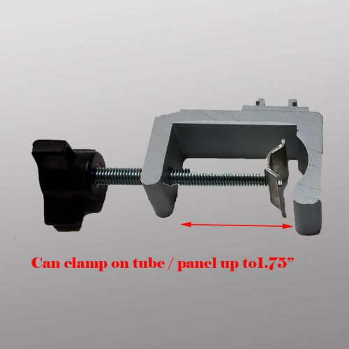 Strong C-clamp Adapter Converter Pop Up Tension Booth Display Light LED/Halogen