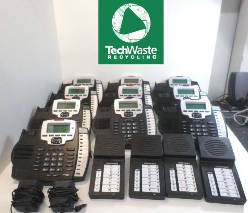 LOT OF 10 SBC EXECUTIVE OFFICE PHONE SBC-125 *BASES ONLY* W/ 4 TC-6000 T2*F18