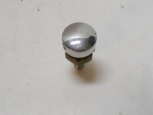 *USED* GAS TANK VENT MARINE CHROME  -22M3#2