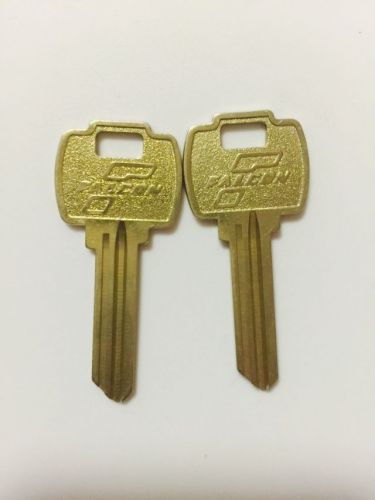 Pair of ORIGINAL Falcon 6 pin KEY BLANKS KB1577G  Ilco FA3