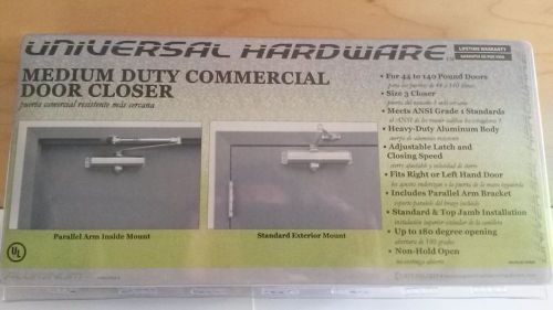 *** UNIVERSAL HARDWARE MEDIUM DUTY DOOR CLOSER ***