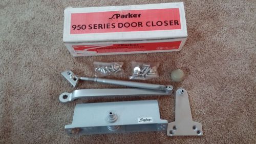 S. Parker 950 SERIES DOOR CLOSER 954 BC AL NIB