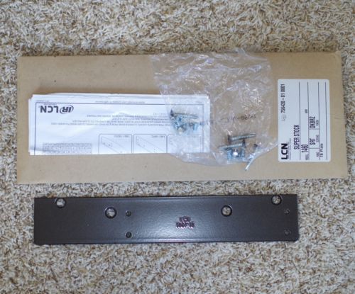 Lcn door closer super stock 1460 18 drop plate 1461-18 dark bronze finish for sale