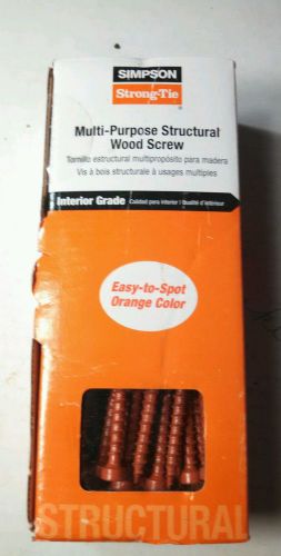 Simpson strong-tie multi purpose wood screw full box #15x6&#034;