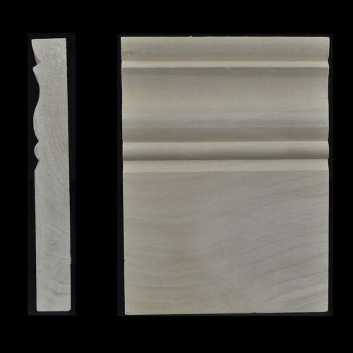 3/4&#034; x 4-1/2&#034; x 6&#034; Hardwood Plinth Block