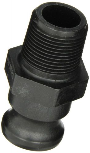 New banjo 100f polypropylene cam &amp; groove fitting, 1&#034; male adapter x npt male for sale