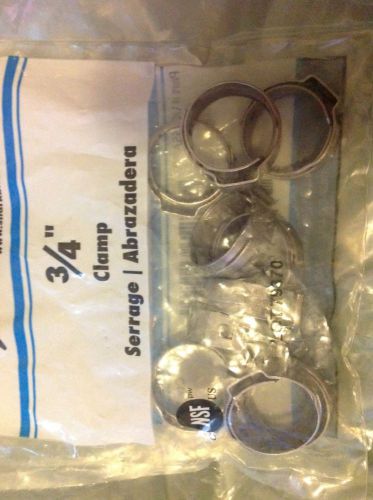 Sharkbite 3/4 in. pex clamps (10 / pack) no# uc955a for sale