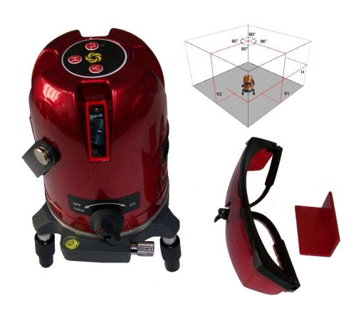 Autolevel Gravity pendulu Laser Level Mark 1 Horizontal 2 Vertical 1 Down Dot Ye